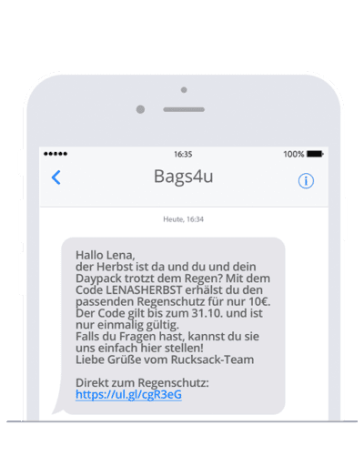 Reaktivierung von Kunden via SMS im Online-Handel