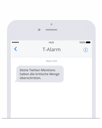 Automatisierte Alarme mit Huginn und sms77