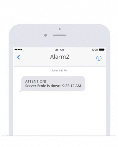 Send alarms via SMS with Prometheus