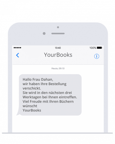 Versenden Sie personalisierte Nachrichten an Ihre Kunden mit Sylius und sms77